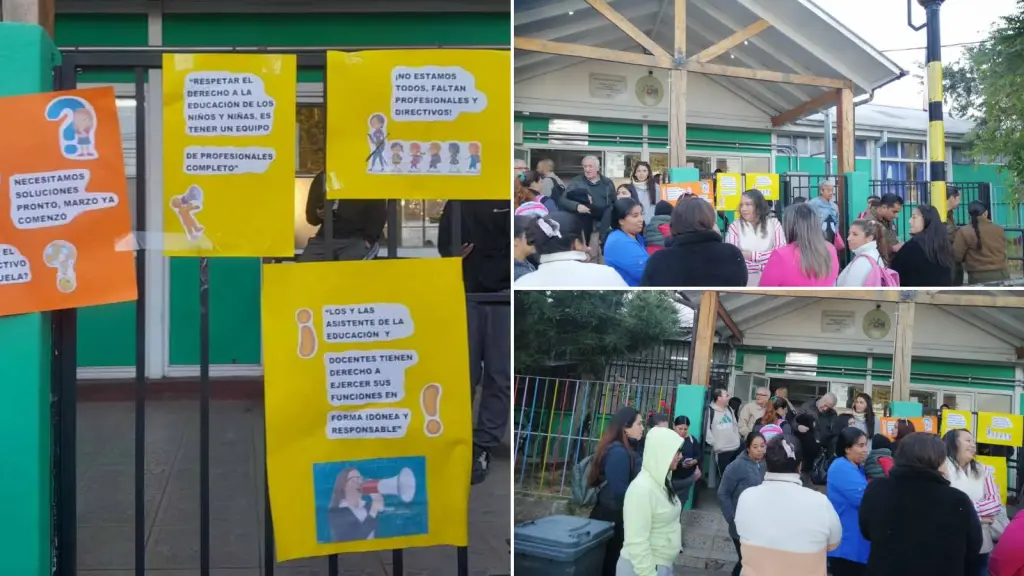 Padres denuncian que estudiantes de Santa Bárbara pasan la jornada escolar sin clases por falta de profesores, Cedida