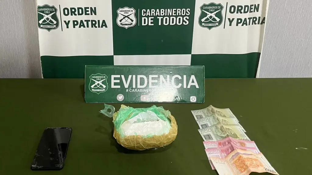 El operativo se desarrolló al interior de un bus interprovincial, Carabineros