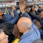 Colapso en estaciones del Biotren marcan un nuevo 'Súper Lunes' en Concepción, Cedida