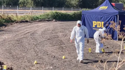 Investigan hallazgo de hombre amarrado y baleado a un costado de la Ruta 5 Sur en Pelequén