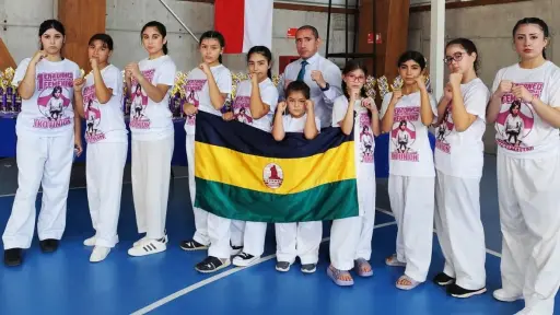 Orgullo bureano: Karatekas destacan en competencia internacional femenina