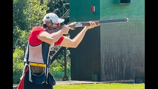 Hernán Corvalán viajará mentalizado para lograr sus mejores disparos en el Mundial de tiro skeet