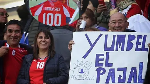 La historia de la seleccionada nacional de fútbol Camila Sáez y el orgullo de un padre yumbelino