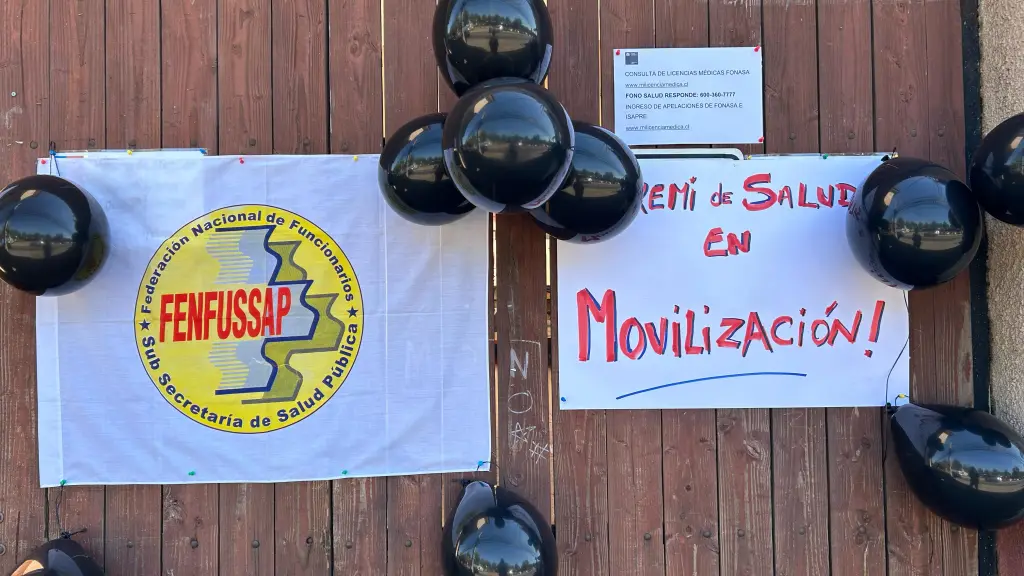 Funcionarios de la Seremi de Salud en Los Ángeles se suman a movilización nacional, La Tribuna