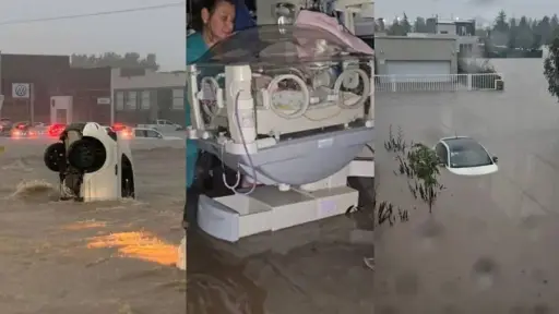 Tormenta en Bahía Blanca causa graves inundaciones y obliga a evacuar a decenas de familias