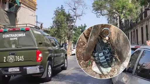 Encendedor con forma de granada movilizó amplio operativo policial