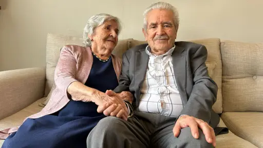 La historia de los angelinos José Muñoz y Juanita Sandoval tras 75 años de matrimonio