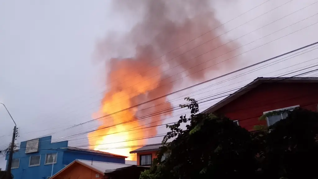 Fatal incendio en Nacimiento., Cedida