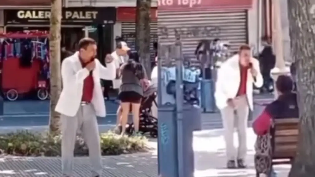 Para evitar que la situación se repita, el alcalde ordenó a Seguridad Pública mantener vigilancia en la plaza. , Captura video