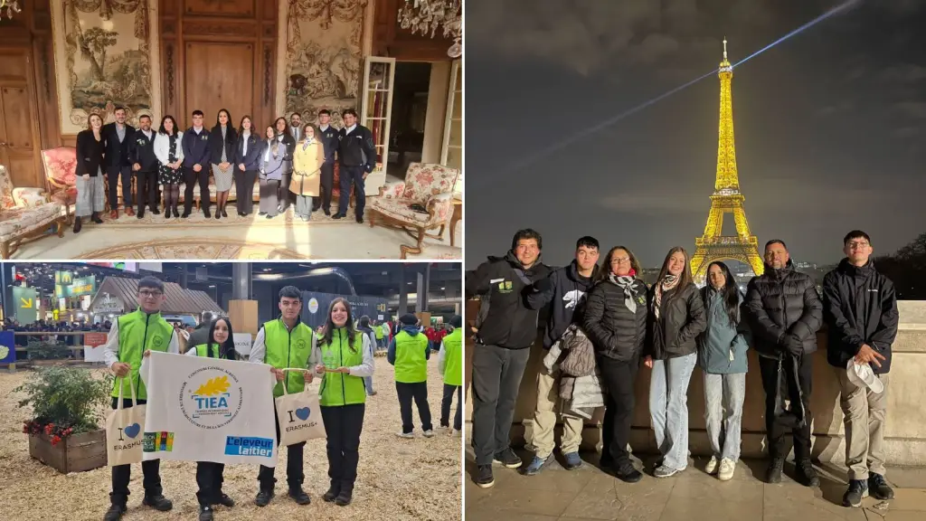 Estudiantes del Liceo El Huertón logran tercer lugar en prestigioso torneo agrícola en París, Cedida