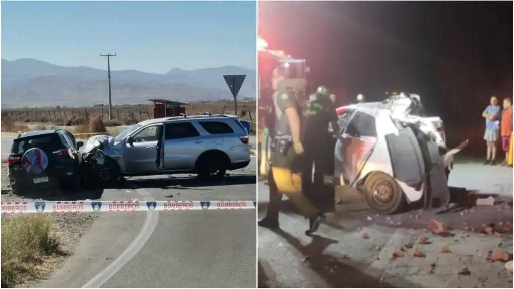 Tragedia en Ovalle: Tres miembros de una familia mueren en dos accidentes con horas de diferencia, 24Horas