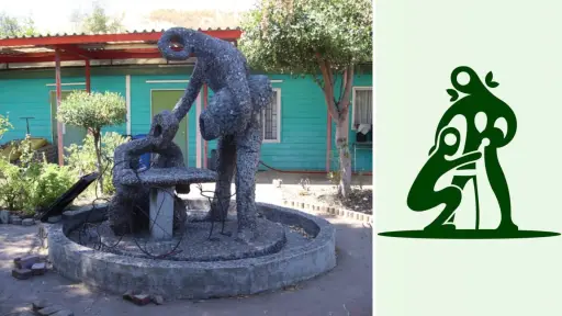 Los Lavadores de oro: La tradicional escultura lajina con que municipio apuesta por potenciar su identidad local 