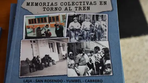 Presentan  Memorias Colectivas en Torno al Tren como homenaje al patrimonio cultural ferroviario en Yumbel