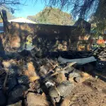 Incendio afectó a la Escuela de Vaquería de Negrete, La Tribuna