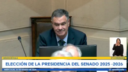 Manuel José Ossandón es elegido como nuevo presidente del Senado para periodo 2025-2026