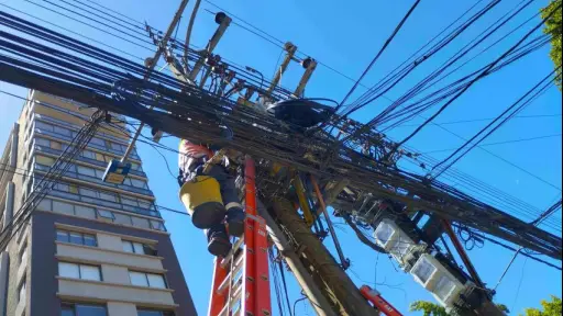 7 mil 600 clientes continúan sin electricidad en la provincia del Biobío