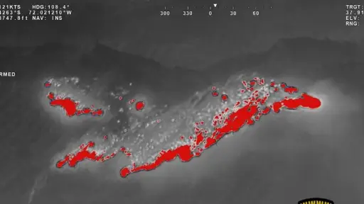 Se reactiva incendio forestal en Laguna Cañicura 
