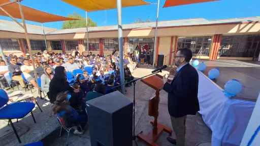 El agua en manos del futuro: En escuela de Chacayal Sur se celebró el Día Mundial del Agua