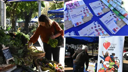 Elige Vivir Sano: Feria impulsó el consumo de productos locales y la actividad física en escolares