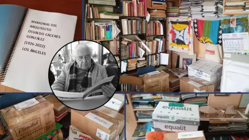 Archivo histórico del arquitecto Osvaldo Cáceres será resguardado en la Universidad de Chile
