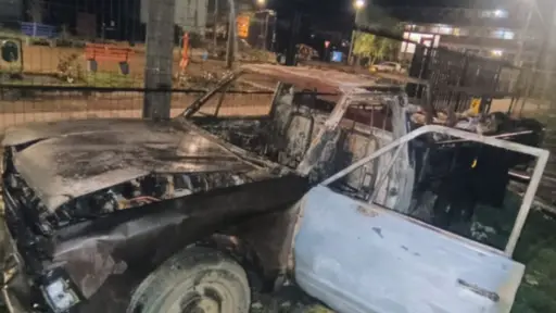 Incendio destruye camioneta en Los Ángeles: investigan posible intencionalidad