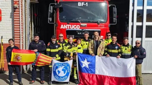 Bomberos de Antuco reciben capacitación internacional para enfrentar emergencias en zonas de alto riesgo