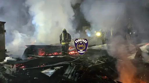 Los Ángeles: Incendio de domicilio deja un hombre de 57 años fallecido