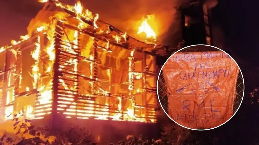 Incendio en Contulmo, La Tribuna