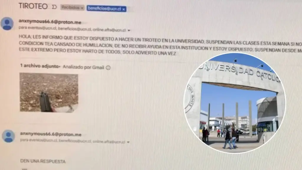 La Universidad Católica del Norte suspendió sus clases por amenaza de tiroteo , La Tribuna