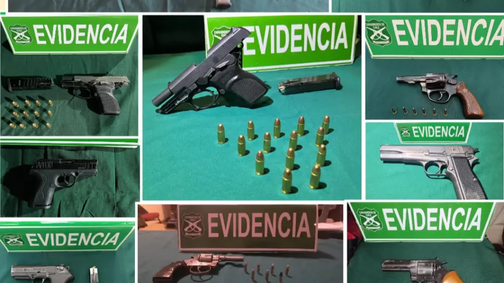 Incautación de armas por parte de la Patrulla Foco, Cedida