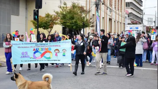 Colores, energía y unidad en Los Ángeles para conmemorar el Día Mundial del Autismo