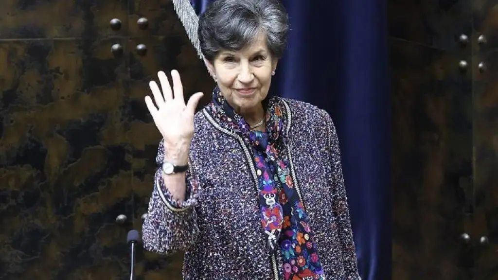 Isabel Allende, despedida senadora