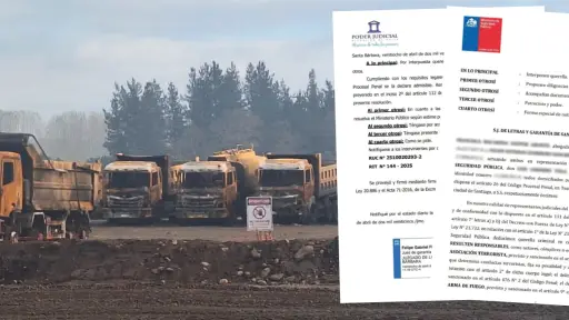 Los detalles de la querella criminal presentada por el  Ministerio de Seguridad Pública tras atentado en central Rucalhue