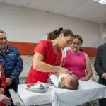 Autoridades participaron en un nuevo punto de inmunización contra el Virus Respiratorio Sincicial , Seremi de Salud Biobío