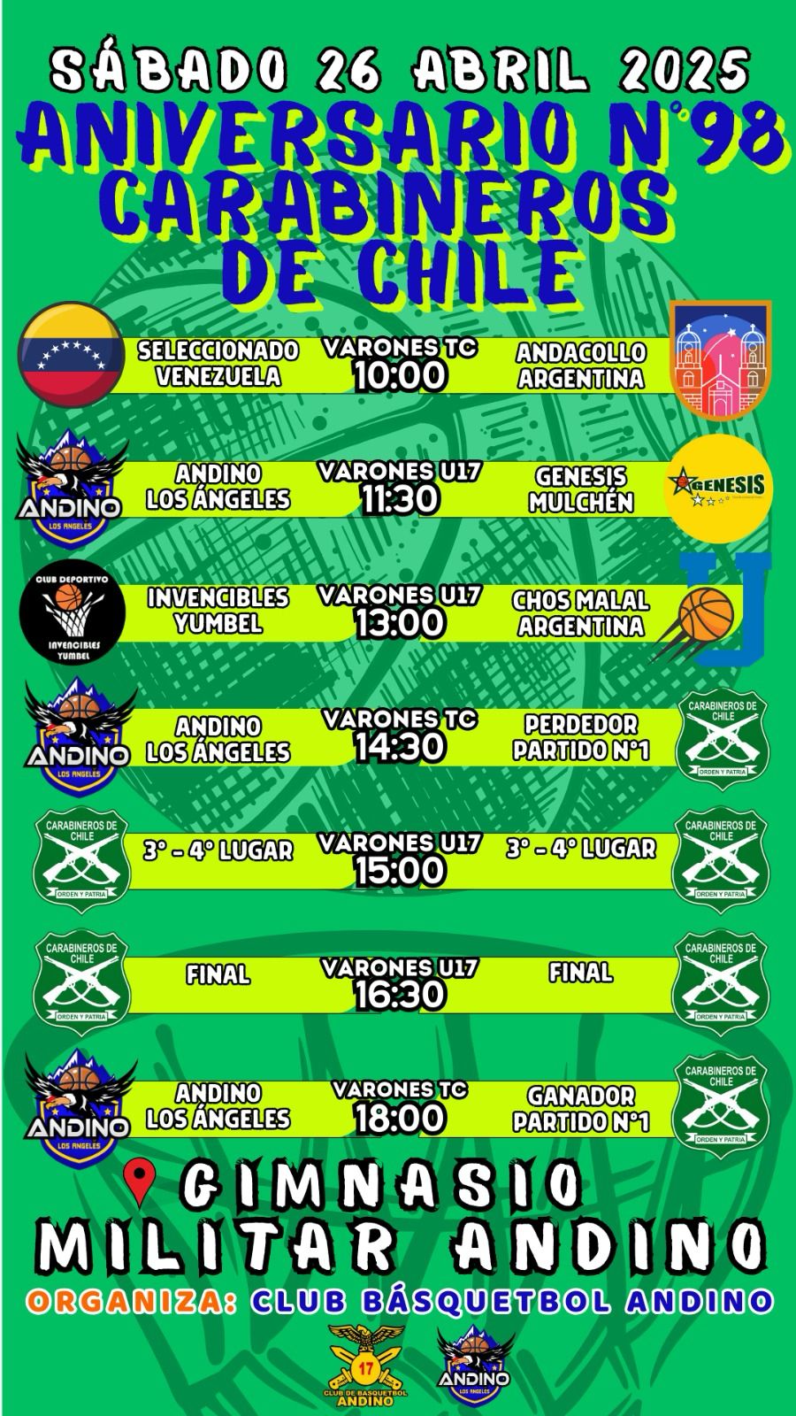 La programación de la fiesta cestera / La Tribuna