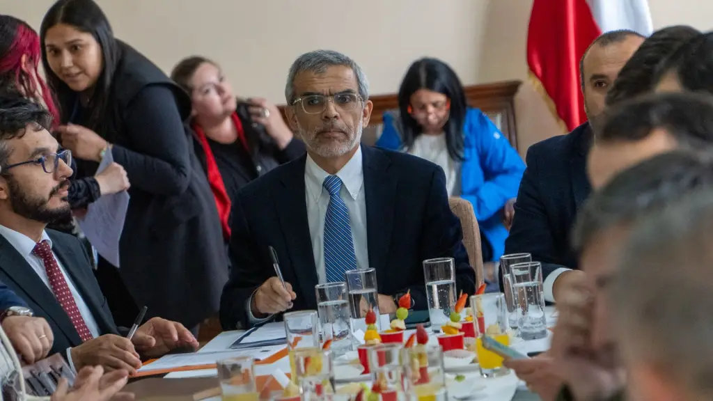 Ministro de Seguridad Pública, Luis Cordero., Rodrigo Hernández DPR Biobío