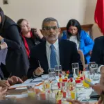 Ministro de Seguridad Pública, Luis Cordero., Rodrigo Hernández DPR Biobío