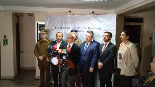 Ministro Cordero visita Biobío tras ataque a central hidroeléctrica Rucalhue: El Estado debe hacerse cargo