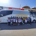 Bus centenario de Colo Colo 