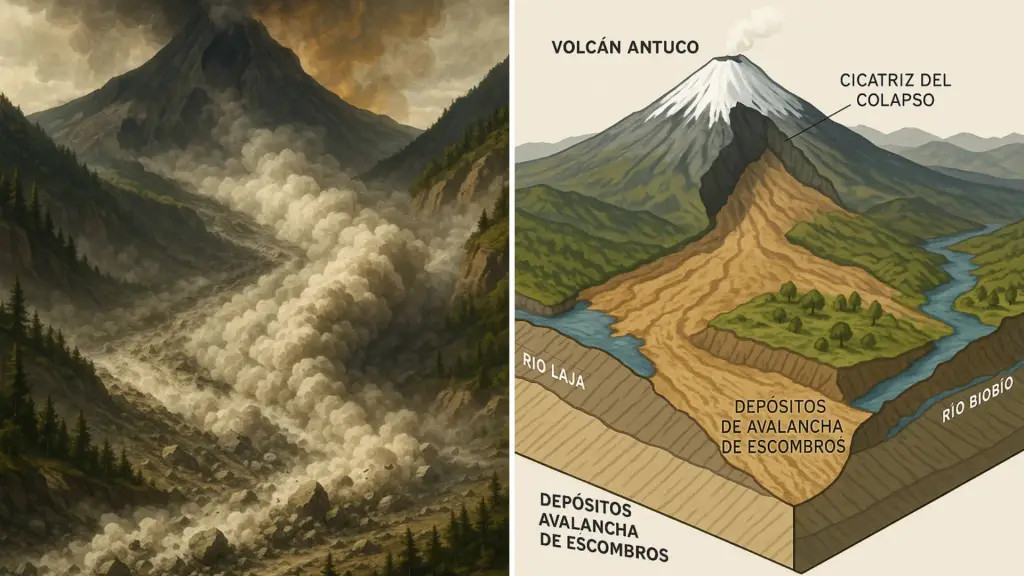 El evento no fue una erupción volcánica común, sino el colapso masivo de una estructura geológica que desencadenó una de las avalanchas de escombros más monumentales registradas en la cordillera andina., Edición Diario La Tribuna