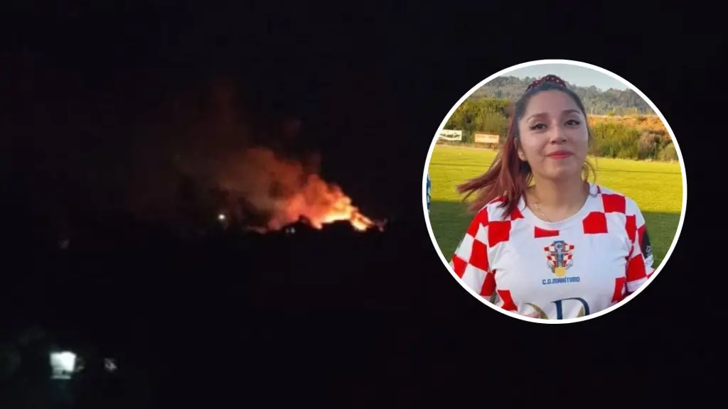 Catalina Ruiz Pilalef joven muerte incendio Bahia Mansa San Juan de la Costa