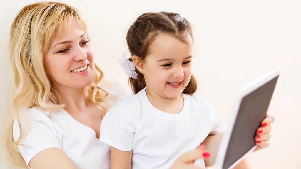 tableta, pequeña, tecnología, niña, Pixabay