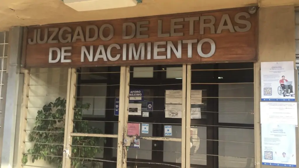 La formalización de cargos se realizó en el Juzgado de Letras y Garantía de Nacimiento., Redes sociales