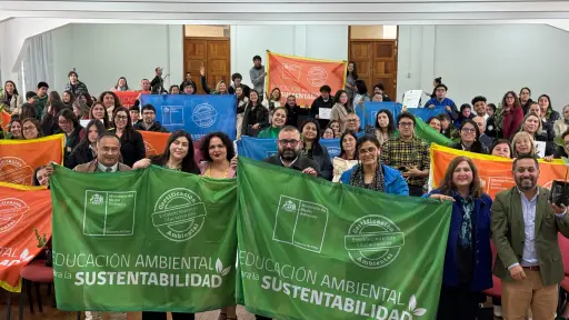 65 colegios del Biobío recibieron una certificación ambiental por educación sustentable