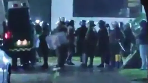 Seis estudiantes detenidos tras desalojo en toma feminista en la UdeC