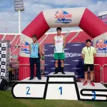 Said Benavides logró subirse al podio de ganadores, con un tercer lugar en su categoría, La Tribuna