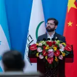 El presidente Boric también aprovechó la instancia para proponer una hoja de ruta común con énfasis en la cooperación técnica y económica. , Prensa Presidencia 