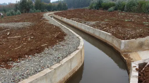 CNR inaugura revestimiento de canales que beneficiará a agricultores de Los Ángeles y Mulchén