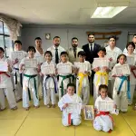 Los alumnos lucieron con orgullo sus diplomas, que avalan un importante avance en sus trayectorias, La Tribuna