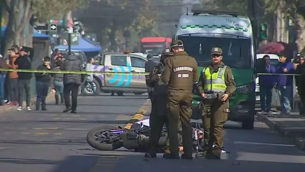 Motochorro muere tras tiroteo con Carabineros en San Bernardo, X